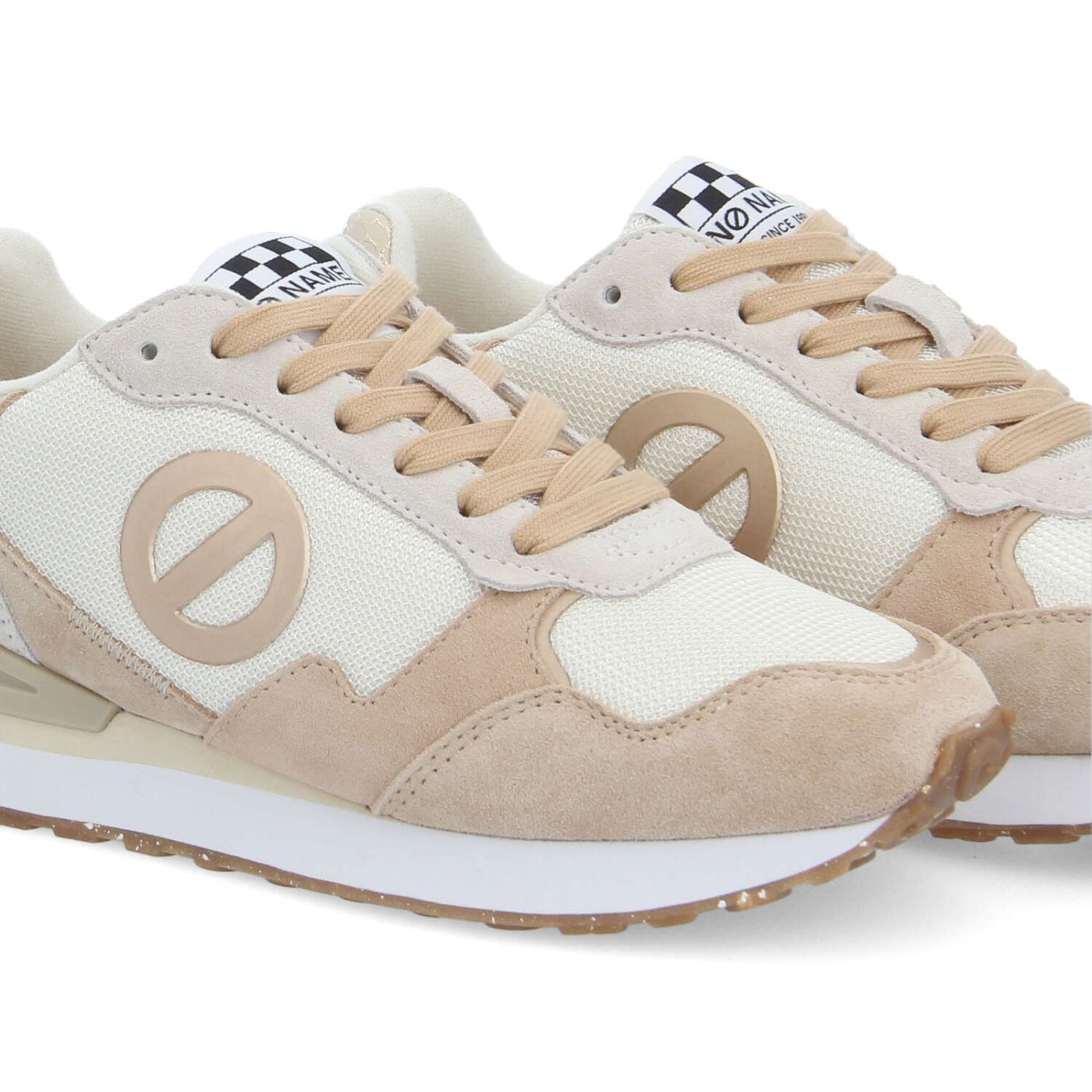 TOVA RUNNER W - SDE/MESH/ROSIE - BEIGE/BLANC CASSE